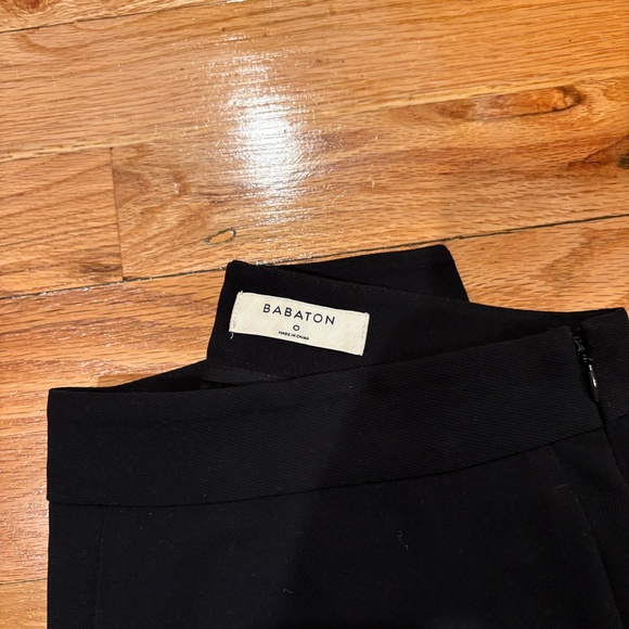 Aritzia Babaton Black Work Pant / Trouser Size 0 - Picture 2 of 3